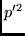 $p'^2$